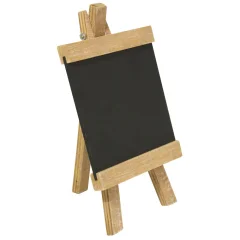 Mini leseno stojalo s tablo, 10x18 cm