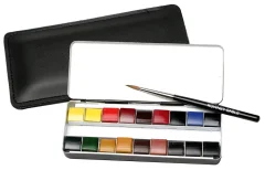 Artists akvarelne barve set 18x1/4 tabl.