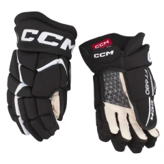 Hokejske rokavice CCM JetSpeed FT680 Junior, rdeče-bele, velikost: 12