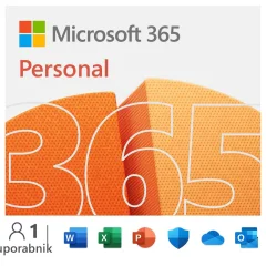MICROSOFT Microsoft 365 Personal (slovenski) 1-letna naročnina pisarniški paket