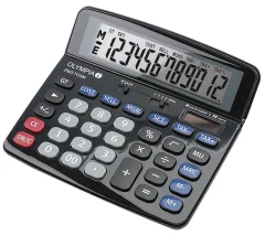 Kalkulator namizni olympia 12-mestni 2503 nastavljiv ekran 153x147x17