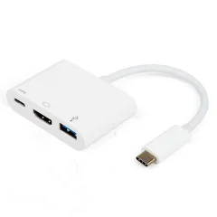 VIVANCO USB-C HUB 3v1 USB 3.0/HDMI/USB-C USB razdelilec