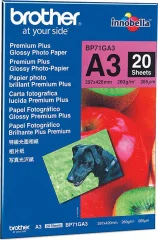 Brother Foto papir glossy A3, 20 listov, 260g/m2 Inkjet