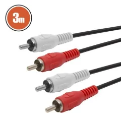 RCA kabel 3m