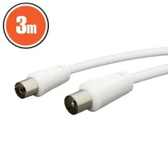 Antenski kabel 3m beli