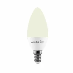 LED sijalka E14 C30 3W 4500K