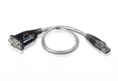 Serijski adapter Aten\, moški konektor USB 2.0 A/9-polni m. konektor D-SUB\, srebrn\, 0\,35 m UC232A-AT