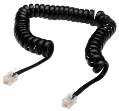 DIGITUS ZAE priključni kabel\, RJ10 M / M\, 4\,0 m\, CU\, 4x7x0\,12 mm\, ravno\, vijačno\, črno Digitus telefon priključni kabel [1x RJ10 vtič 4p4c - 1x RJ10 vtič 4p4c] 4.00 m črna