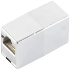 Shiverpeaks BASIC-S modularni priključek IN-line adapterja - spojka RJ45 - spojka RJ45, 8/8 - 8/8, dodeljena 1:1, neoklopljena, metalizirana Shiverpea