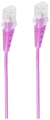 Shiverpeaks BASIC-S ISDN priključni kabel, RJ45 vtič na vtič RJ45, okrogel kabel, 4-žični, magenta 3 m Shiverpeaks ISDN kabel [1x RJ45 vtič - 1x RJ45