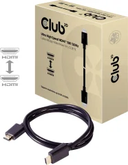 club3D HDMI priključni kabel HDMI-A  vtič\, HDMI-A  vtič 1.00 m črna CAC-1371 #####10K UHD\, #####8K UHD HDMI kabel