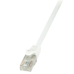 KABEL PATCH UTP Cat 6  10,00m  RJ45 1Gbit LogiLink - bel (CP2091U)