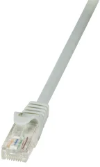 LogiLink CP1122U RJ45 omrežni kabel\, Patch kabel CAT 5e U/UTP 30.00 m siva  1 kos