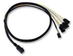 BROADCOM SATA / SAS kabel - s stranskimi pasovi - SAS 12Gbit / s Broadcom trdi disk priključni kabel