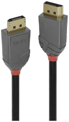 LINDY  priključni kabel DisplayPort  vtič\, DisplayPort  vtič 15.00 m črna 36487  DisplayPort kabel