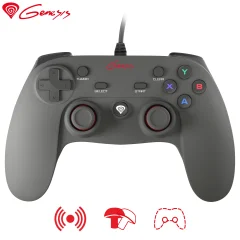 GENESIS Gamepad P65, USB, PS3/PC, vibracija, 12 tipk, gaming plošček