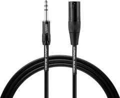 Warm Audio Pro Series XLR priklučni konektor [1x moški konektor XLR - 1x 6\,3 mm banana moški konektor] 1.80 m črna