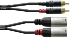 Cordial 6 m REAN XLR moški/cinch adapterski kabel