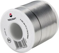 TOOLCRAFT  spajkalna žica\, neosvinčena tuljava Sn99\,3Cu0\,7 ROL1 500 g 1 mm