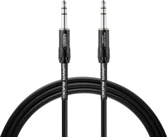 Warm Audio Pro Series klinker priključni kabel [1x 6,3 mm banana moški konektor - 1x 6,3 mm banana moški konektor] 0.90 m črna