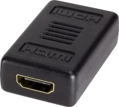 LogiLink AH0006 HDMI adapter [1x ženski konektor HDMI - 1x ženski konektor HDMI] črna