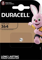 Duracell gumbne celice 364 1.55 V 1 kos 20 mAh srebrovo-oksidni SR60