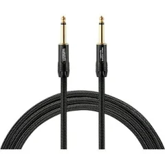 Warm Audio Premier Series inštrumenti priključni kabel [1x 6,3 mm banana moški konektor - 1x 6,3 mm banana moški konektor] 3.00 m črna