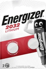 Gumbna baterija CR 2032 litijeva Energizer CR2032 240 mAh 3 V 2 kosa