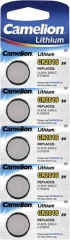 Camelion CR2016 gumbne celice CR 2016 litij 75 mAh 3 V 5 kos