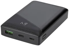 Deltaco - a nordic brand PB-C1000 powerbank (rezervni akumulatorji) 10000 mAh  LiPo USB-A\, USB-C® črna