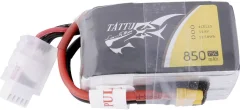 Tattu lipo akumulatorski paket za modele 14.8 V 850 mAh Število celic: 4 75 C mehka torba XT30