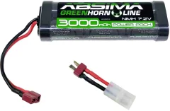 Absima nimh akumulatorski paket za modele 7.2 V 3000 mAh Število celic: 6  trdo ohišje T-vtičnica\, vtičnica Tamiya