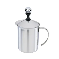 Penilec mleka Cappuccino Creamer 0,4l / za 3 skodelice / inox