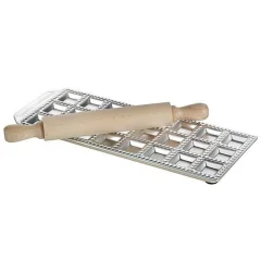 Model za klasične raviole z valjarjem 24 Raviolamp / aluminij, les