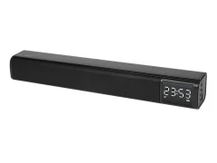 Aku. 2400mAh brezžični bluetooth soundbar zvočnik hišni kino 41cm + ura