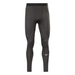 Reebok Ready Compression Workout Leggings, Night Black - XL