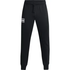 UA Rival Fleece Signature Pants, Black