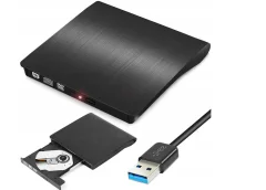 Prenosni zunanji pogon CD in DVD zapisovalnik USB 3.0 slim