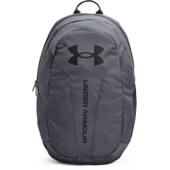 UA Hustle Lite Backpack, Pitch Grey/Black