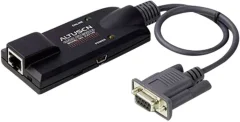 KVM adapter [1x D-SUB-vtičnica 9pol. - 1x RJ45-vtičnica] 0.09 m črn ATEN