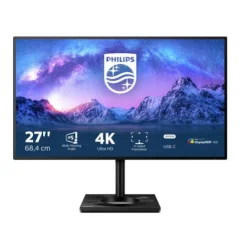 Monitor Philips 68,6 cm (27,0'') 279C9 3840x2160 IPS 5ms 2xHDMI DisplayPort USB-C 65W 4xUSB3.2 Pivot 3H sRGB109% FreeSync HDR400 C-line Delta E<2 cali