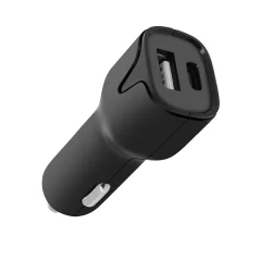 Polnilec za avtomobilske vžigalnike USB-C USB 2.4A, Setty - crn