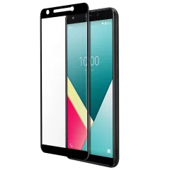 Kaljeno steklo Wiko Y61 Original Full Cover Screen Protector, Wiko - crna