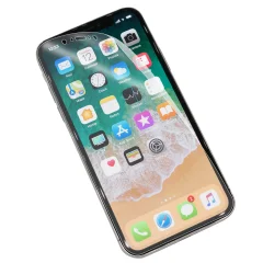 Izjemno tanka 0,2 mm zašcita zaslona iz upogljivega mehkega stekla str. Apple iPhone 11 Pro, X in XS - Forcell