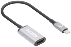 Manhattan USB 2.0 adapter [1x moški konektor USB-C® - 1x ženski konektor HDMI] 4K@60Hz USB-C to HDMI-Adapter 15 cm