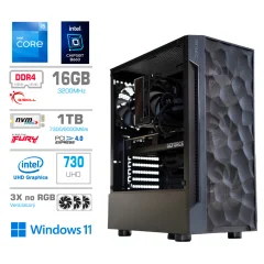 Računalnik MEGA TWR S7 i5-12400/Intel 730/16GB/1TB-4.0/750W/Win11Home RGB