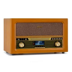 Auna Belle Epoque 1906, retro stereo sistem, Les