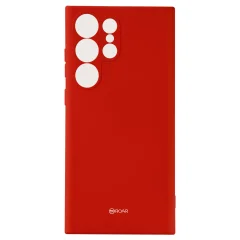 Ovitek za Samsung S23 Ultra Matte Finish Roar Colorful Jelly Red