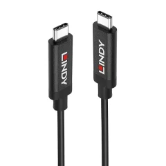 LINDY USB kabel USB 3.2 gen. 2 (USB 3.1 gen. 2) USB-C® vtič\, USB-C® vtič 3.00 m črna  43348