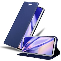 Cadorabo Ohišje, združljivo z Samsung Galaxy A71 4G v klasična temno modra - Zaščitni ovitek z magnetnim zapiranjem, stoječo funkcijo in režo za kartice